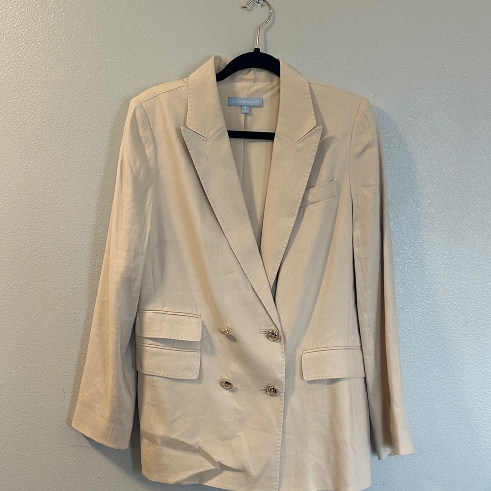 Antonio Melani Women's Cream Blazer